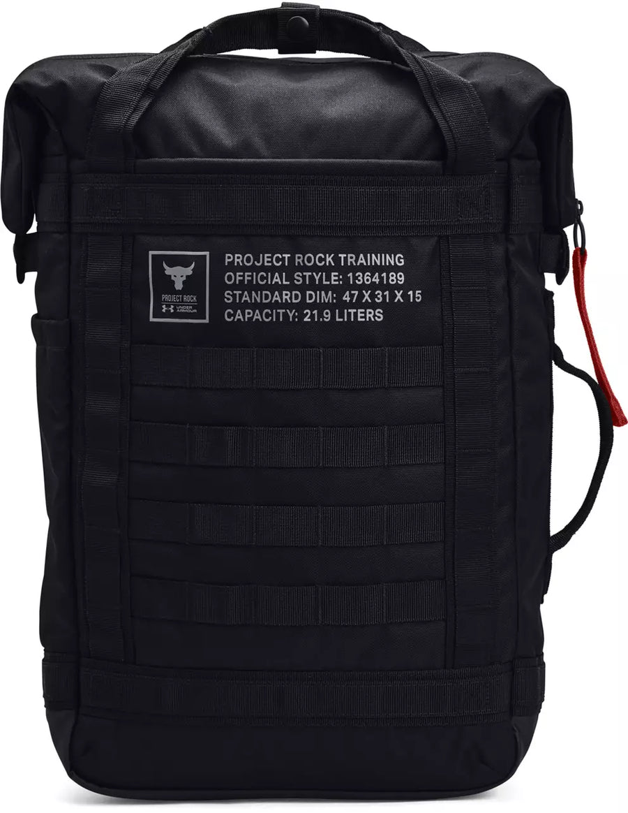 Under Armour Project Rock Box Duffle Backpack