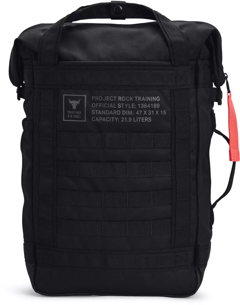 Under Armour Project Rock Box Duffle Backpack