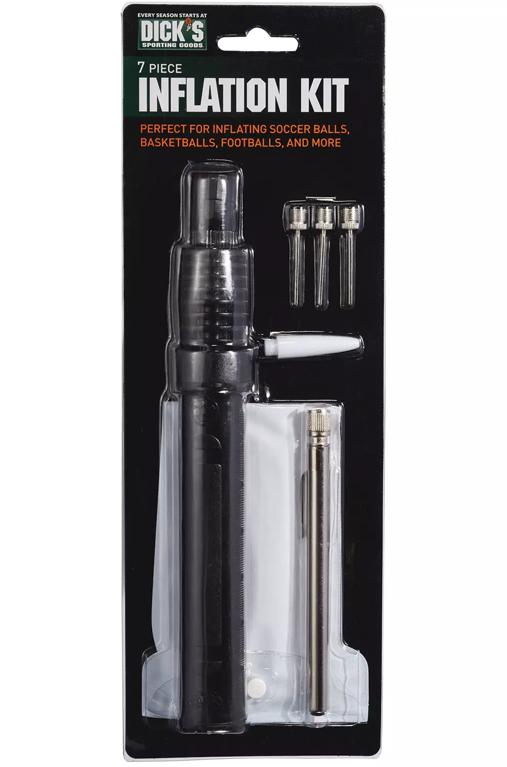 DICK'S Sporting Goods 7-Piece Inflation Kit