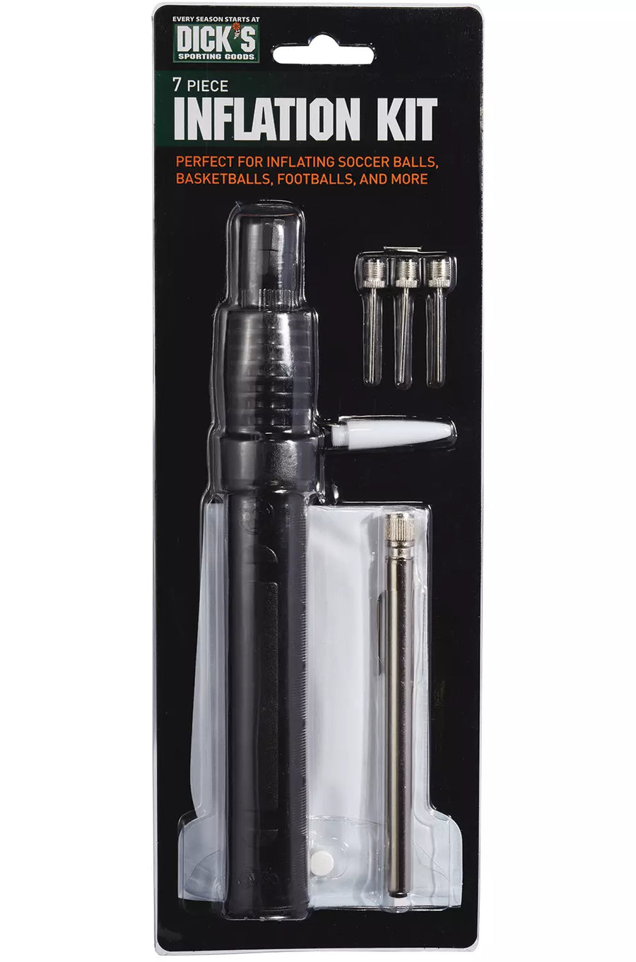 DICK'S Sporting Goods 7-Piece Inflation Kit