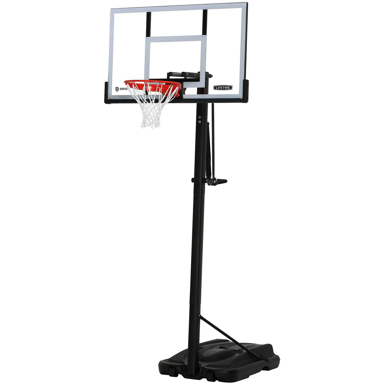 Lifetime 54'' Steel Framed Acrylic Portable Basketball Hoop