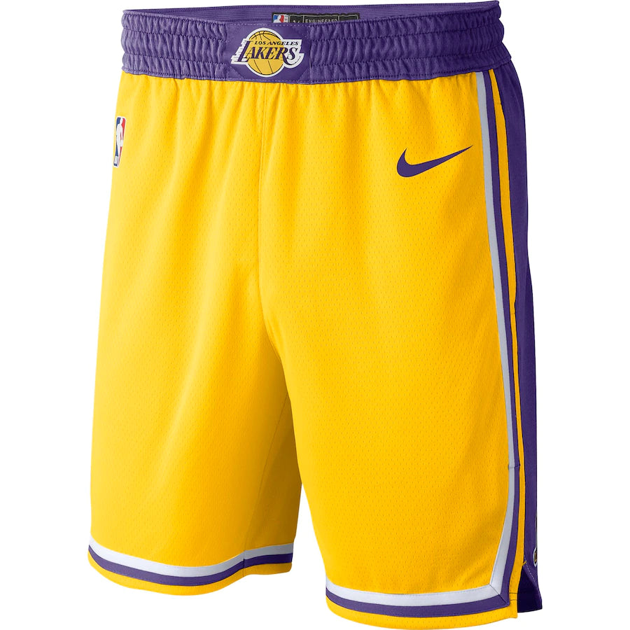Los Angeles Lakers Jordan Brand Purple/White 2020/21 Association Edition Performance Swingman Shorts