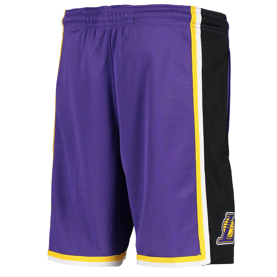 Los Angeles Lakers Jordan Brand Youth 2019/20 Swingman Performance Shorts - Statement Edition - Purple