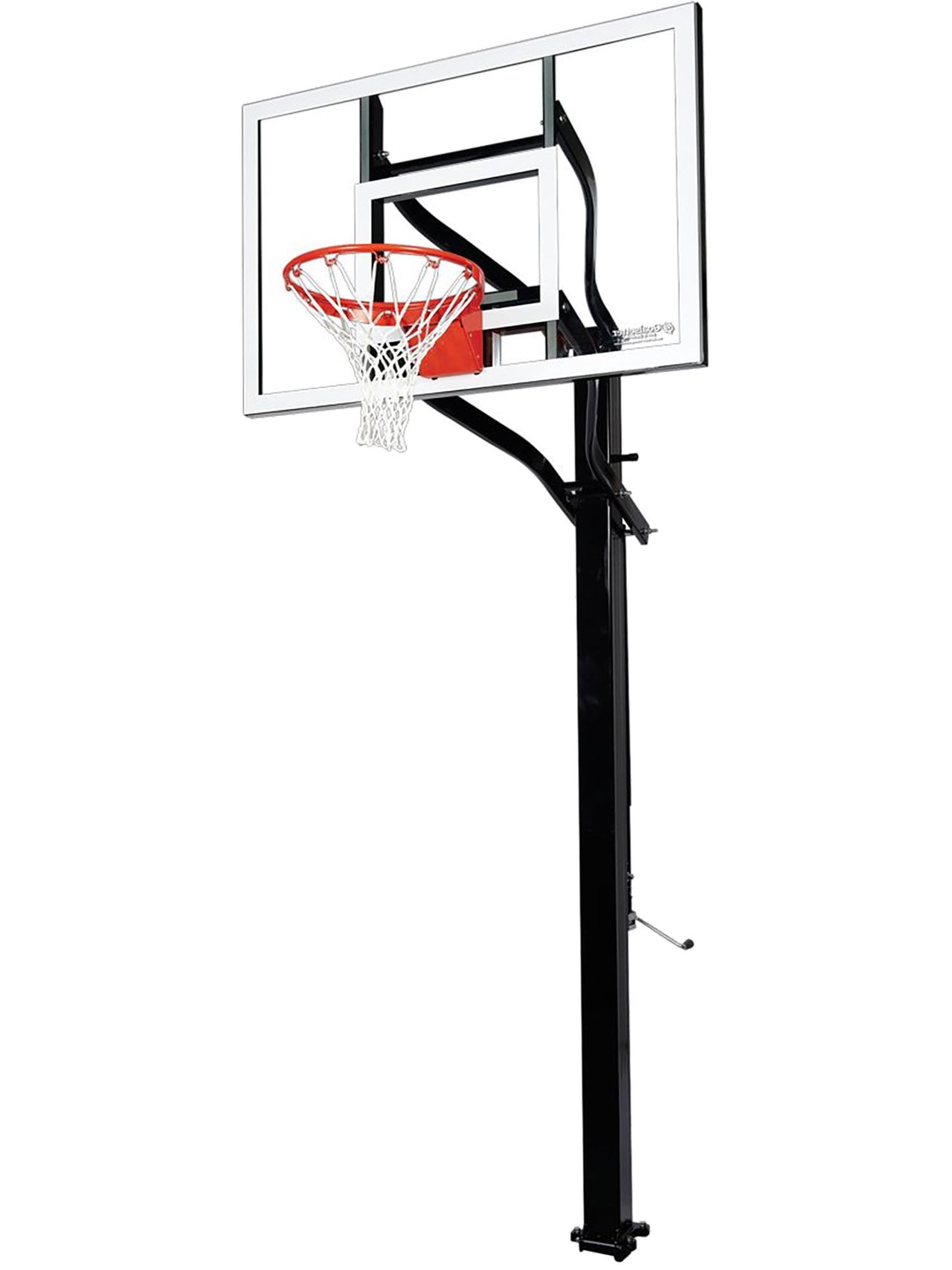 Goalsetter X554 54” Extreme Series Glass In-Ground Basketball Hoop