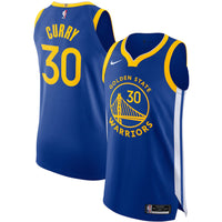 Thumbnail for Stephen Curry Golden State Warriors Nike 2020/21 Authentic Jersey - Icon Edition - Royal