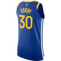 Thumbnail for Stephen Curry Golden State Warriors Nike 2020/21 Authentic Jersey - Icon Edition - Royal