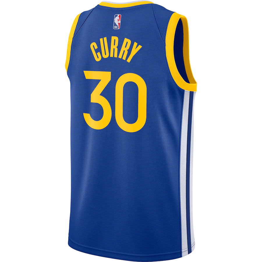 Stephen Curry Golden State Warriors Nike 2020/21 Swingman Jersey - Royal - Icon Edition
