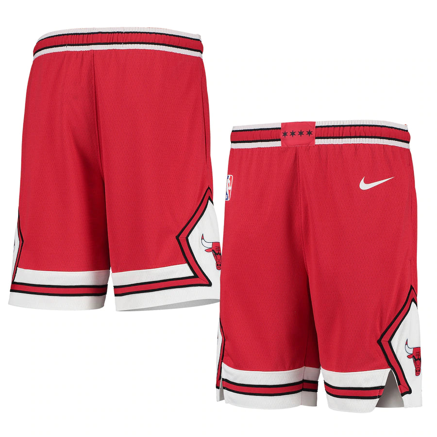 Chicago Bulls Nike Youth 2020/21 Swingman Performance Shorts - Icon Edition - Red