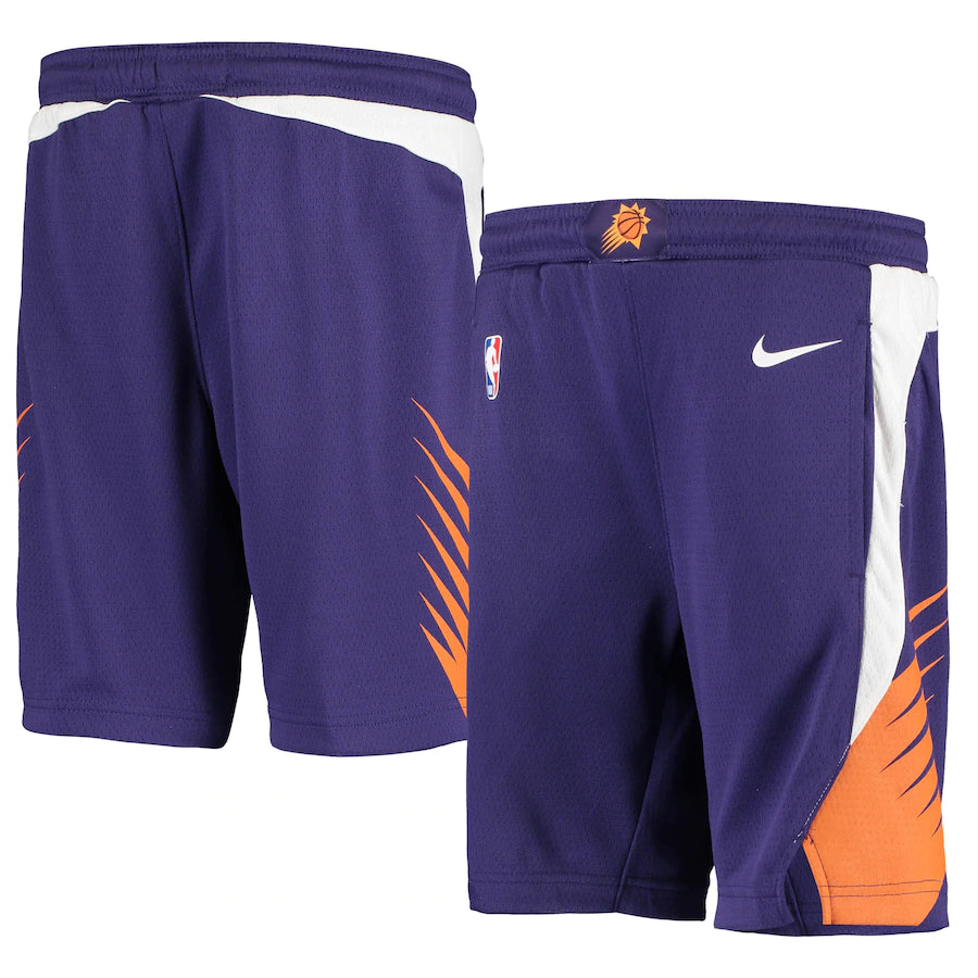 Phoenix Suns Nike Youth 2020/21 Swingman Performance Shorts - Icon Edition - Purple