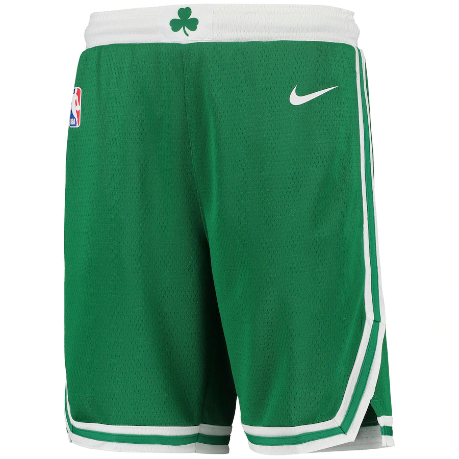 Boston Celtics Nike Youth 2020/21 Swingman Shorts - Icon Edition - Green