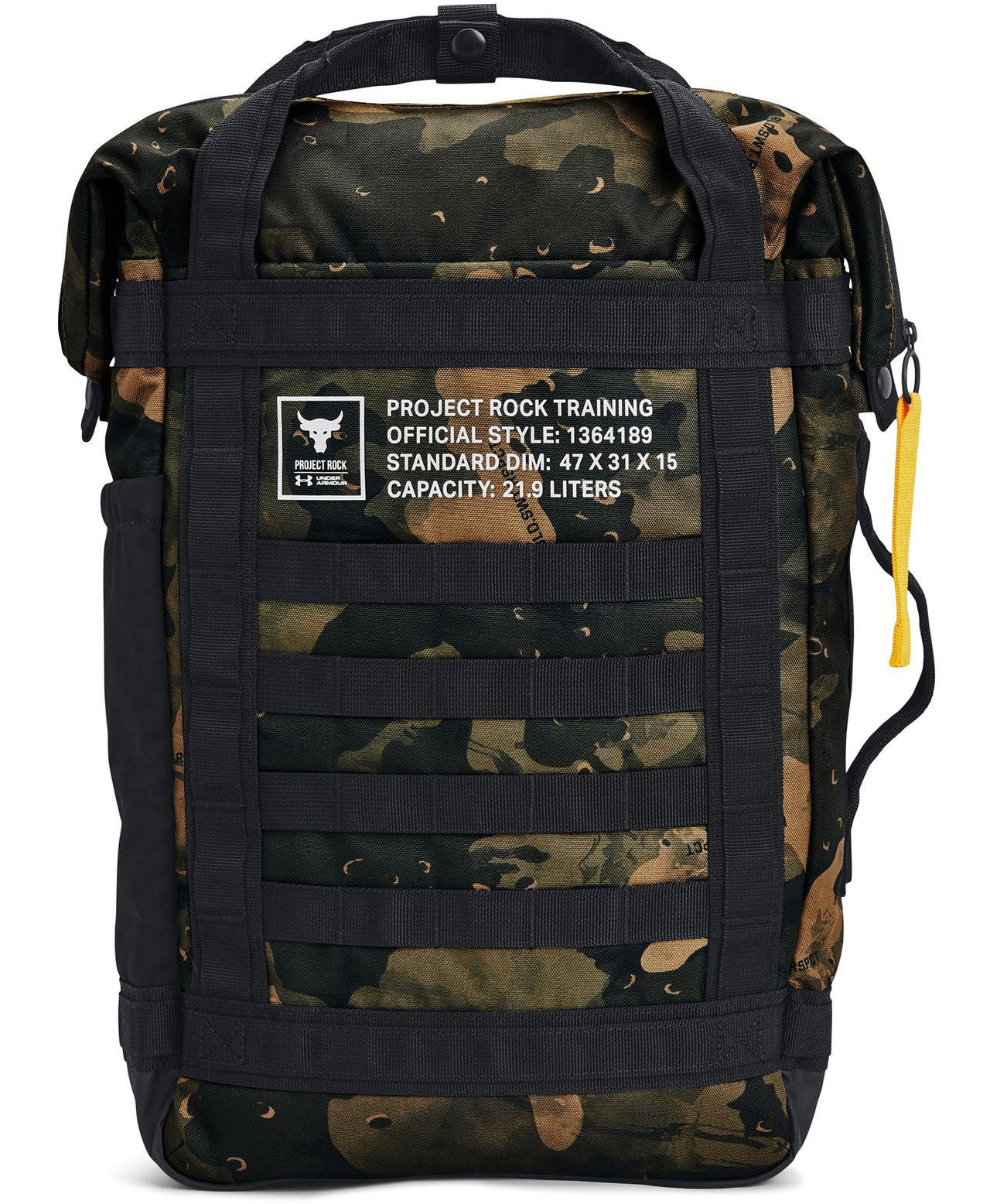 Under Armour Project Rock Box Duffle Backpack
