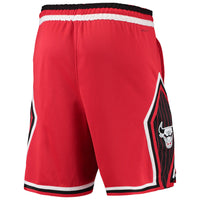 Thumbnail for Chicago Bulls Nike 2021/22 City Edition Swingman Shorts - Red/Black