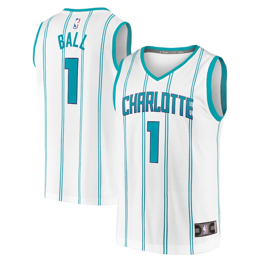 LaMelo Ball Charlotte Hornets Fanatics Branded 2021/22 Fast Break Replica Player Jersey - Association Edition - White