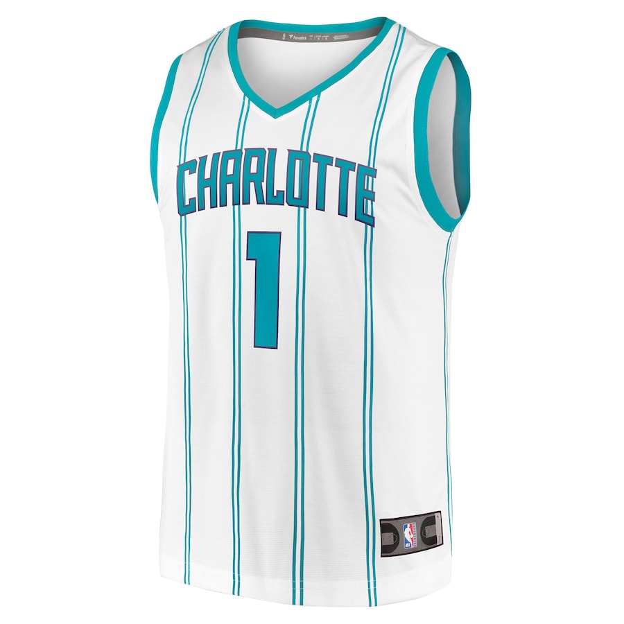 LaMelo Ball Charlotte Hornets Fanatics Branded 2021/22 Fast Break Replica Player Jersey - Association Edition - White