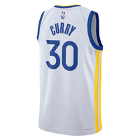 Thumbnail for Stephen Curry Golden State Warriors Nike Unisex 2022/23 Swingman Jersey - Association Edition - White