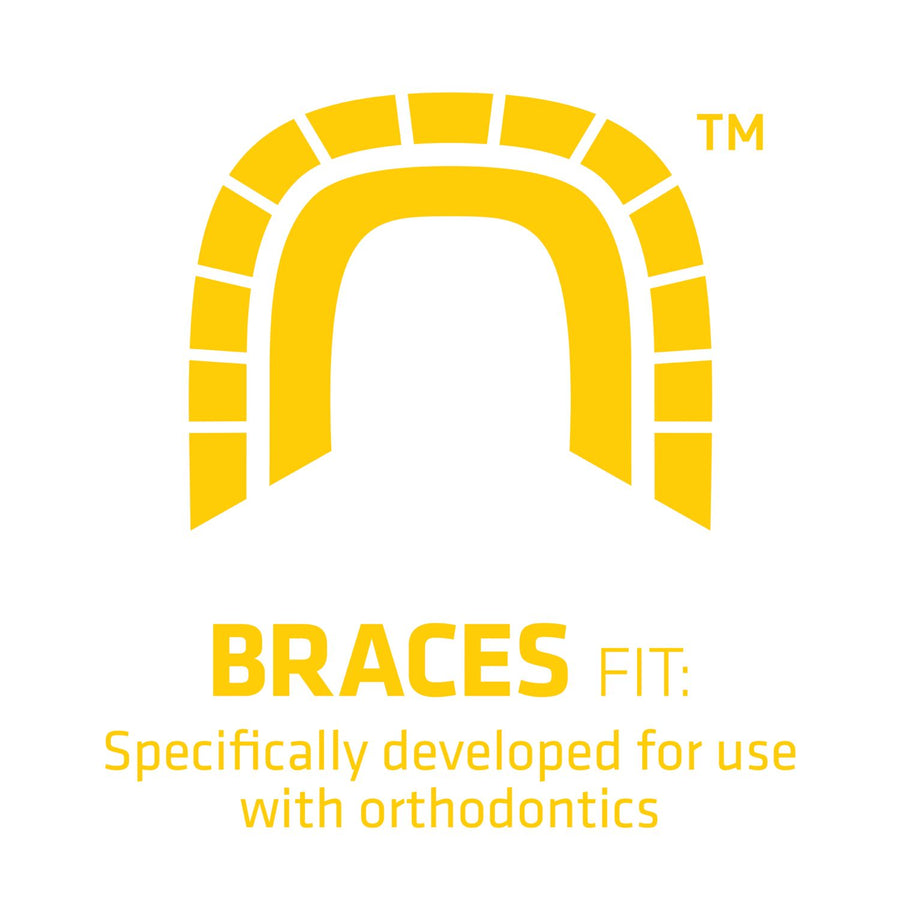 Shock Doctor Youth Gel Max Braces Fit Mouthguard