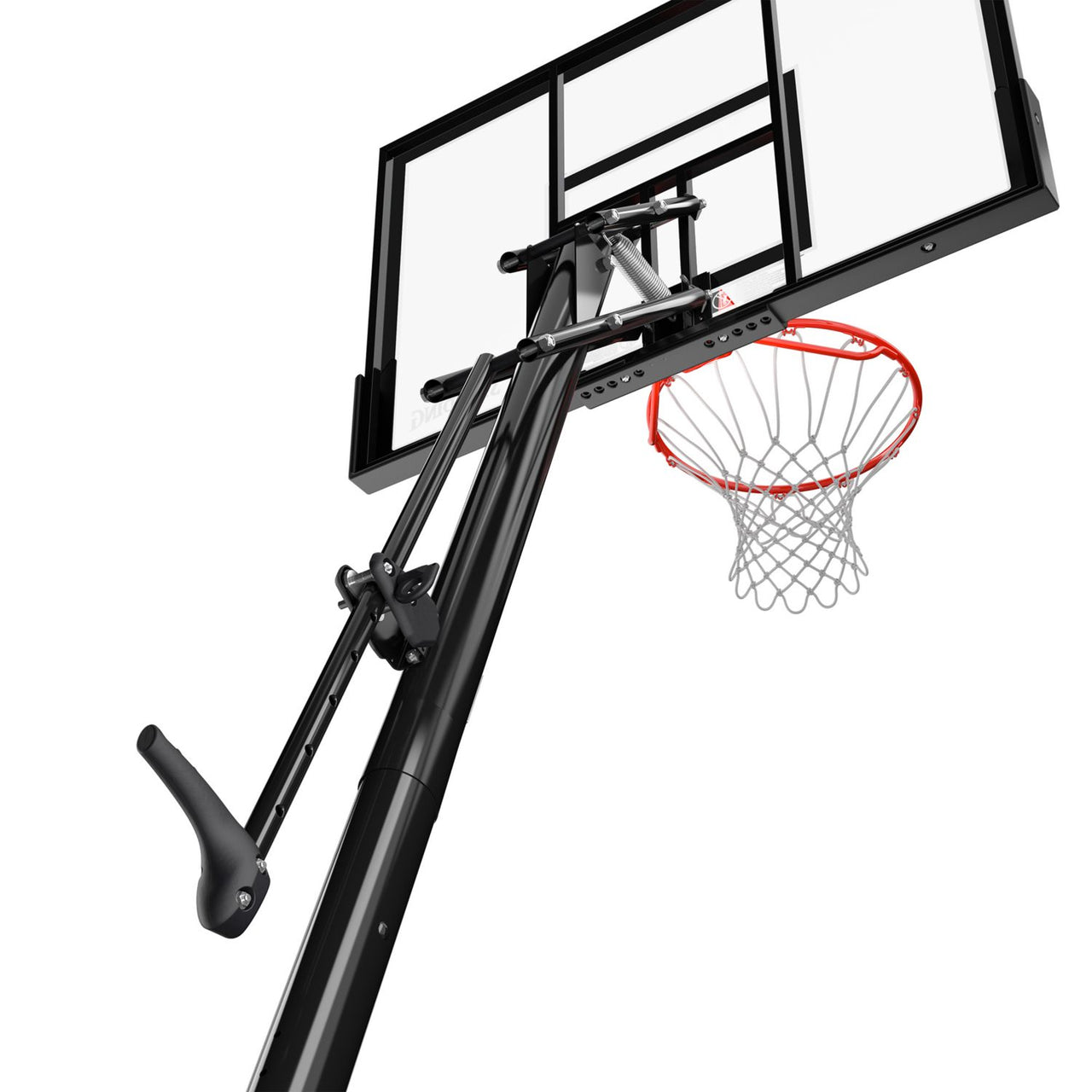 Spalding 50" Performance Acrylic Exactaheight Portable Basketball Hoop