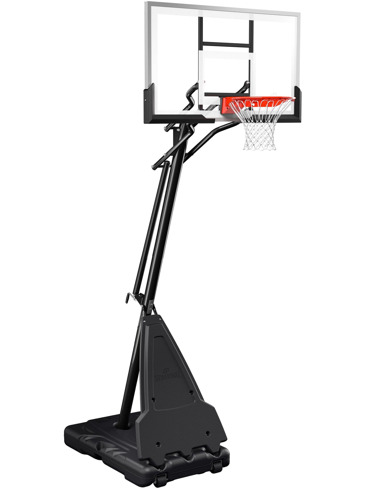 Spalding 60" Performance Acrylic Screw Jack Portable Basketball Hoop