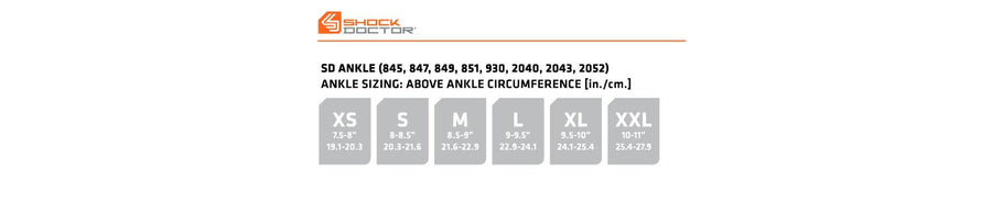 Shock Doctor Ultra Wrap Lace Ankle Brace