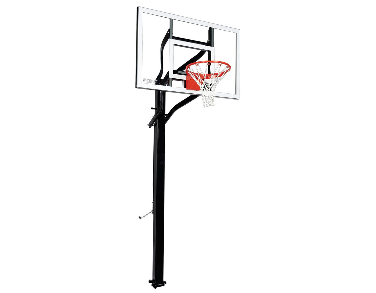 Goalsetter X554 54” Extreme Series Glass In-Ground Basketball Hoop