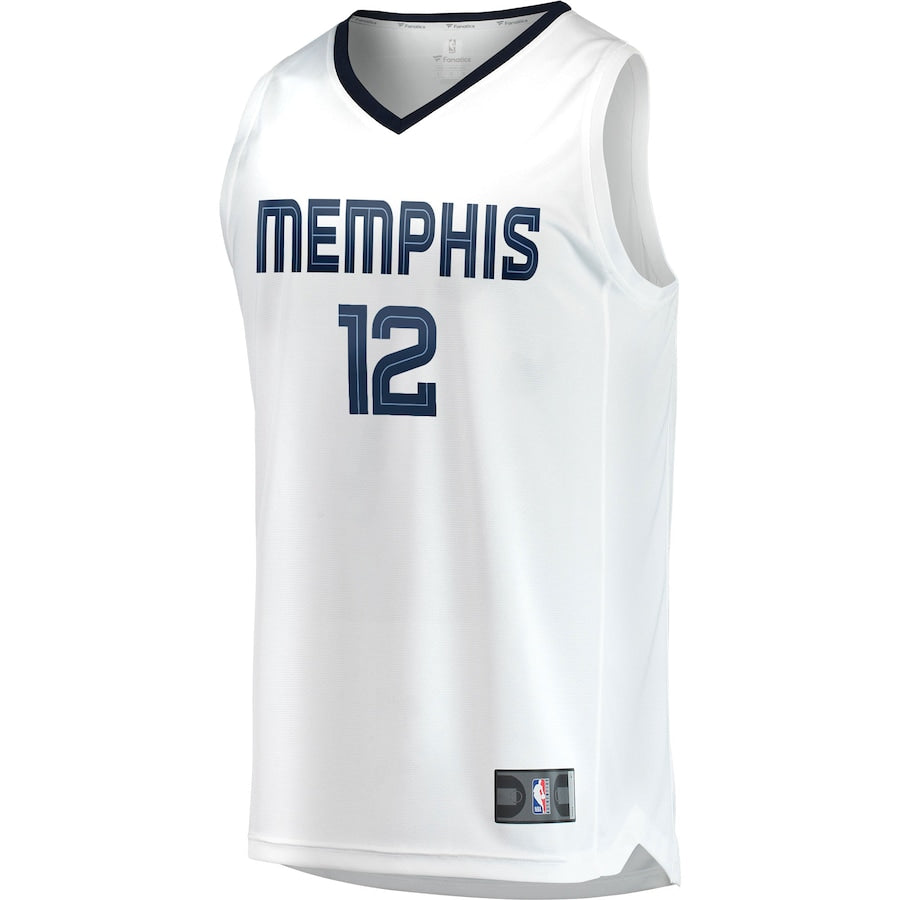 Ja Morant Memphis Grizzlies Fanatics Branded Fast Break Replica Player Jersey - Association Edition - White