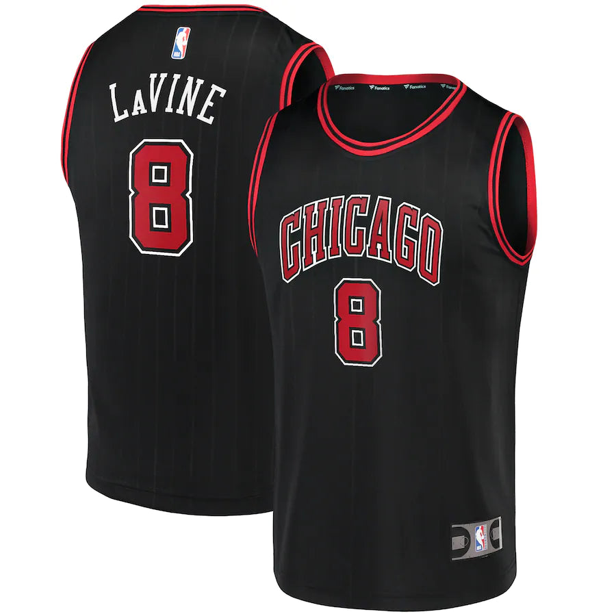 Zach LaVine Chicago Bulls Fanatics Branded Fast Break Replica Jersey Red - Icon Edition