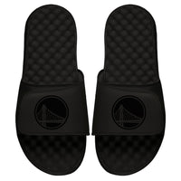Golden State Warriors ISlide Tonal Slide Sandals - Black