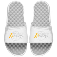 Los Angeles Lakers ISlide Tonal Pop Slide Sandals - Black