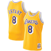 Thumbnail for Kobe Bryant Los Angeles Lakers Mitchell & Ness 1996-97 Hardwood Classics Authentic Player Jersey - Purple