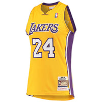 Thumbnail for Kobe Bryant Los Angeles Lakers Mitchell & Ness Hardwood Classics 2008-09 Authentic Jersey - Gold