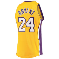 Kobe Bryant Los Angeles Lakers Mitchell & Ness Hardwood Classics 2008-09 Authentic Jersey - Gold