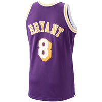Thumbnail for Kobe Bryant Los Angeles Lakers Mitchell & Ness 1996-97 Hardwood Classics Authentic Player Jersey - Purple