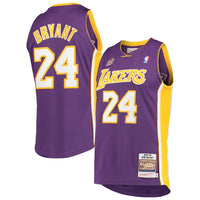 Thumbnail for Kobe Bryant Los Angeles Lakers Mitchell & Ness Hardwood Classics 2008-09 Authentic Jersey - Gold